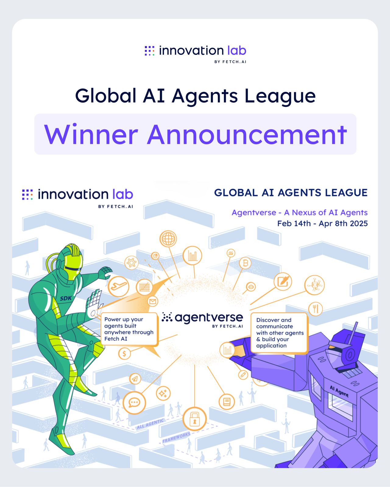 Winners of the Global AI Agents League